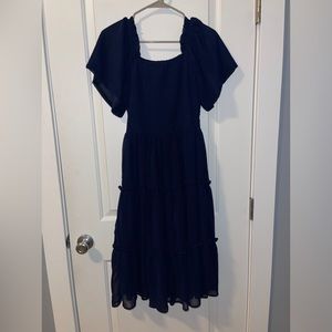 Navy Lillusory women’s dress